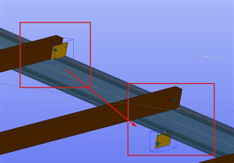 advance steel custom connection template